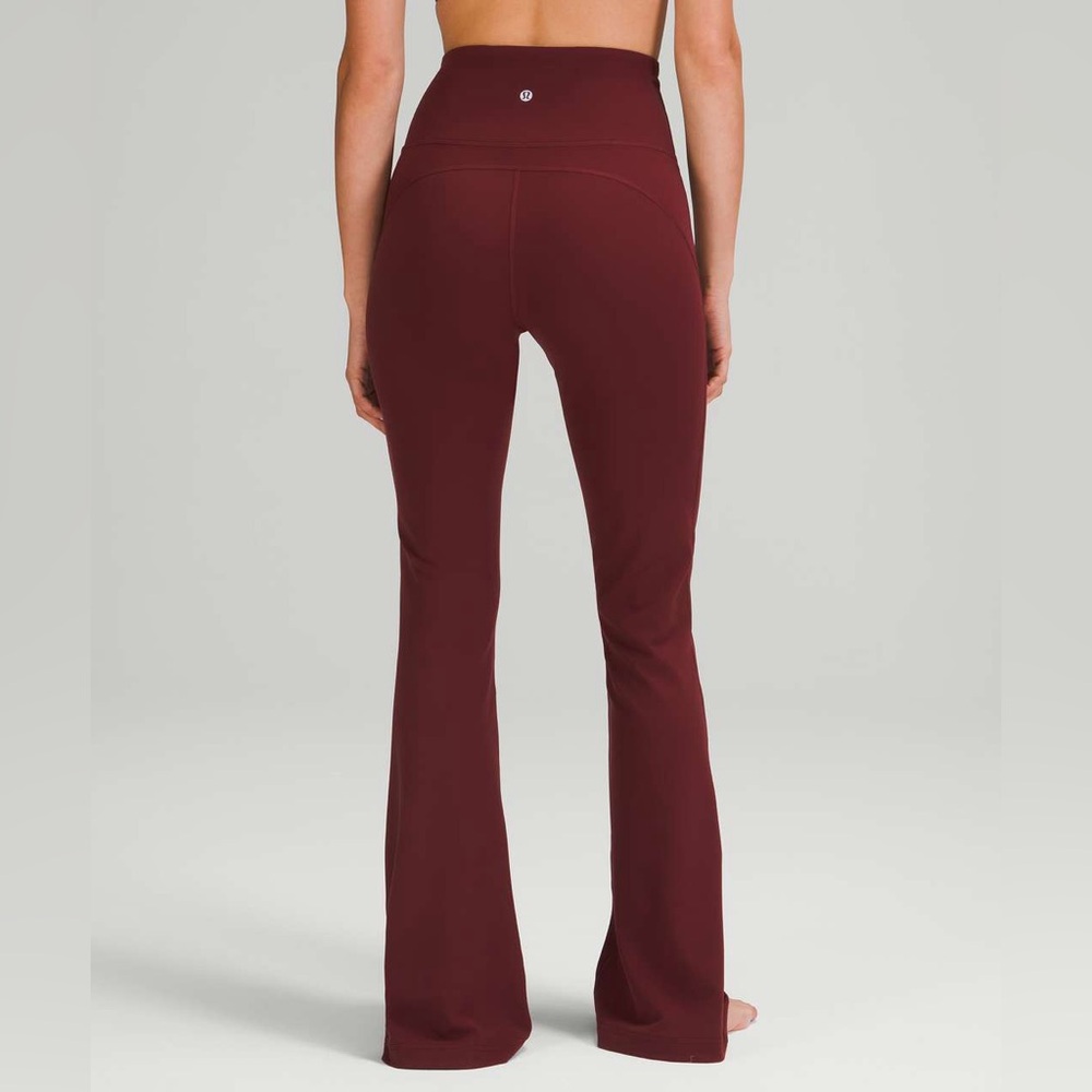 Lululemon Groove Pant - Red Merlot - Size 6